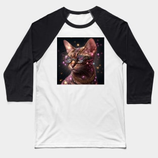 Radiant Bengal Cat Baseball T-Shirt